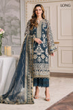 Baroque Embroidered Chiffon CH12-01 Chantelle Chiffon Collection Online Shopping