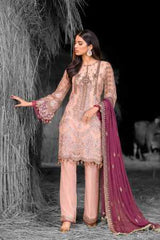 Flossie 02 Candy Pink Safeera Chiffon Collection 2021