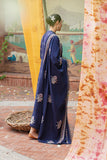 Cross Stitch Cashmere Blue-3pc- Embroidered Khaddar Suit Winter Edit 1 Khaddar Linen 2022 Online Shopping