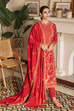 Cross Stitch Crimson Aura-3pc- Embroidered Khaddar Suit Winter Edit 1 Khaddar Linen 2022 Online Shopping