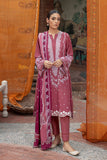 Cross Stitch Coral Rise-3pc- Khaddar Suit Winter Edit 1 Khaddar Linen 2022 Online Shopping