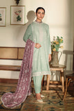 Cross Stitch Pistachio Glaze-3pc- Embroidered Linen Suit Winter Edit 1 Khaddar Linen 2022 Online Shopping