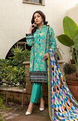 Al Zohaib ANL1 22-03C Anum Printed Lawn 2022 Online Shopping