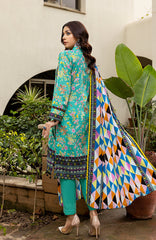 Al Zohaib ANL1 22-03C Anum Printed Lawn 2022 Online Shopping