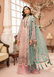 Candy Pink Adans Libas Luxulia Embroidered Chiffon 2021