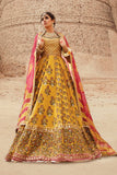 Maria B MC-703-Mustard Couture Wedding Collection Online Shopping