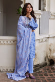 Cross Stitch Cosmic Sky - 3pc Linen Printed  Khaddar & Linen Collection Online Shopping