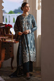 Cross Stitch Beryl Glaze - 3pc Linen Embroidered  Khaddar & Linen Collection Online Shopping