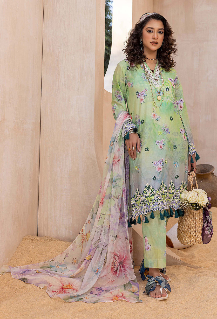 Adan Libas Design # 5683 Adan's PrintsKari Lawn Collection Online Shopping