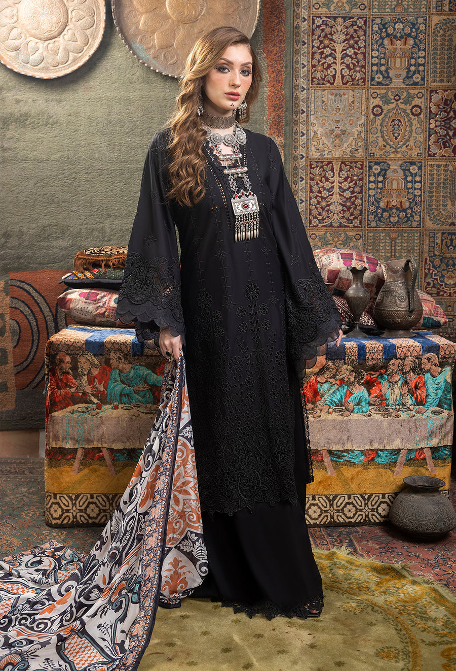 Adan Libas Design # 5515 Lawn By Ayesha Zia Online Shopping