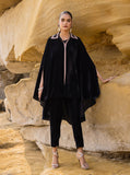Zainab Chottani Black Plum Luxury Velvet Pret Formals Online Shopping