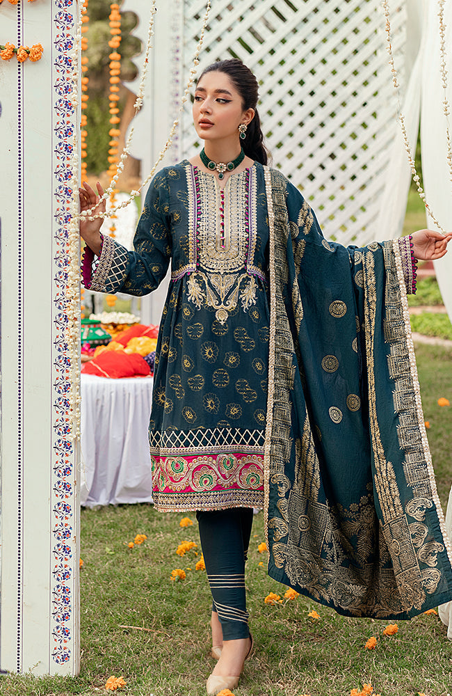 Al Zohaib SSLJS-22-06  Sunheri Sham Jacquard Series 2022 Online Shopping