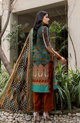 Al Zohaib ANL1 22-07B Anum Printed Lawn 2022 Online Shopping