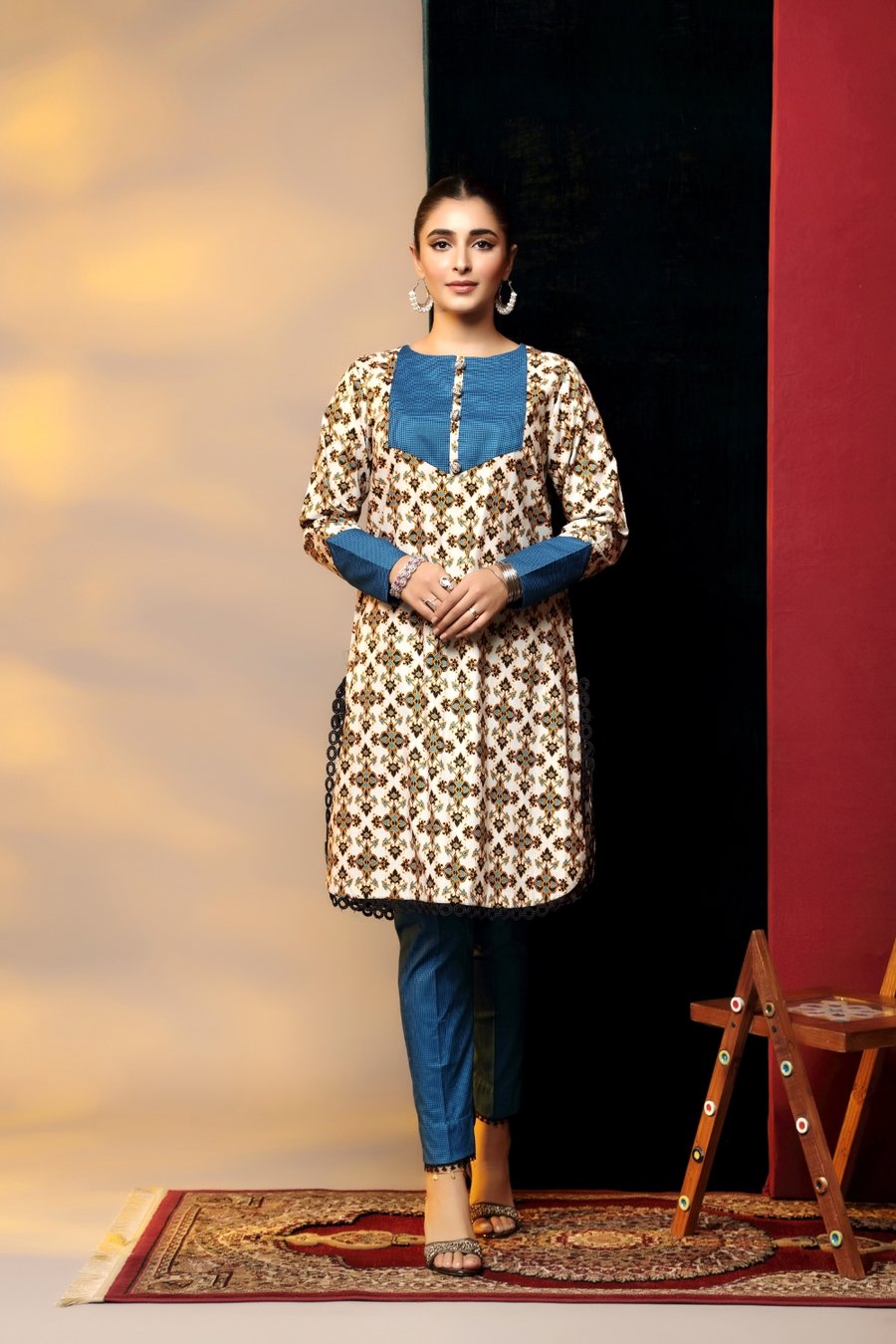 LF-HC21-007B Ittehad Fall Collection 2021