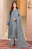 Flossie Ultimate Grey (A) Elnaz Chiffon Collection Vol 01 Online Shopping