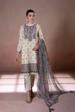 Sapphire U3E SG22V5 14 3 Piece Embroidered Cotton Suit Intermix Collection 2022 Online Shopping