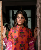 Sapphire U3P-DY23V9-13 3 Piece Printed Khaddar Suit Winter Collection Online Shopping