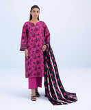 Sapphire U3P-DY23V9-29 3 Piece Printed Khaddar Suit Winter Collection Online Shopping