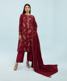 Sapphire U3PE-ST23V9-1 3 Piece Embroidered Cotton Karandi Suit Winter Collection Online Shopping