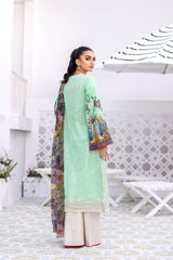 Flossie 10 Moonlight Jade 3 Luxury Lawn 2022 Online Shopping