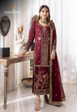 Asim Jofa Maroon, Monar Jhilmil Collection Online Shopping
