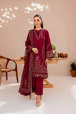 Farasha Maroon Glare Mehak Festive Lawn Online Shopping