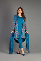 Bareeze Gandhara  Bnl1161 Blue Collection 2021