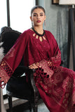 Charizma PS3-24 Poshima Embroidered Leather With Printed Wool Shawl Online Shopping