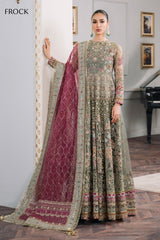 Baroque Embroidered Net CH12-02 Chantelle Chiffon Collection Online Shopping