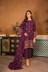 Bareeze Mela Range Bnl1030 Purple Collection 2021