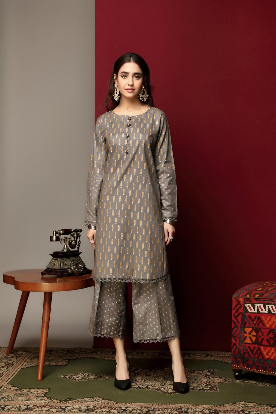 LF-HC21-016B Ittehad Fall Collection 2021