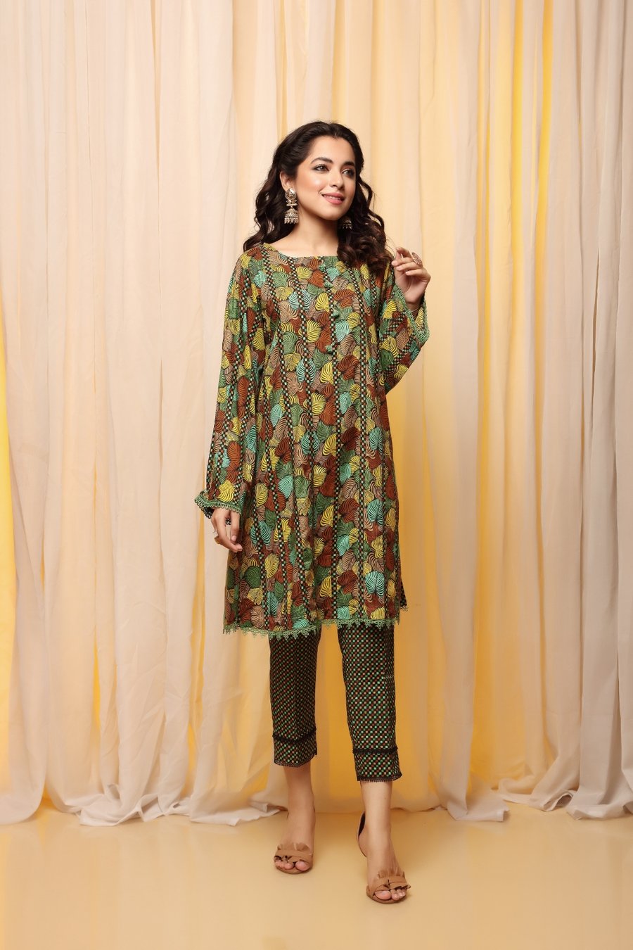 LF-HN21-1908C Ittehad Fall Collection 2021