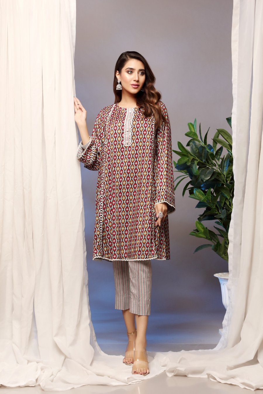 LF-HN21-1909C Ittehad Fall Collection 2021