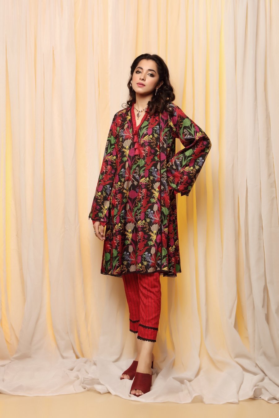 LF-HN21-1911C Ittehad Fall Collection 2021