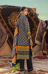 Al Zohaib MSCL 22-01C Monsoon Chunri Printed Lawn 2022 Online Shopping