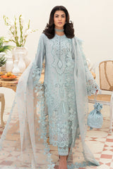 Afrozeh Silver Luster Chikankari Lawn Online Shopping