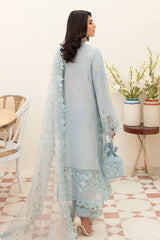 Afrozeh Silver Luster Chikankari Lawn Online Shopping