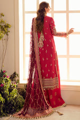 Afrozeh Zinnia La Fuchsia Wedding Edition 2022 Online Shopping