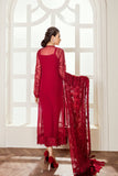 Baroque  Red Velvet Blend In Eid Formals 2022 Online Shopping