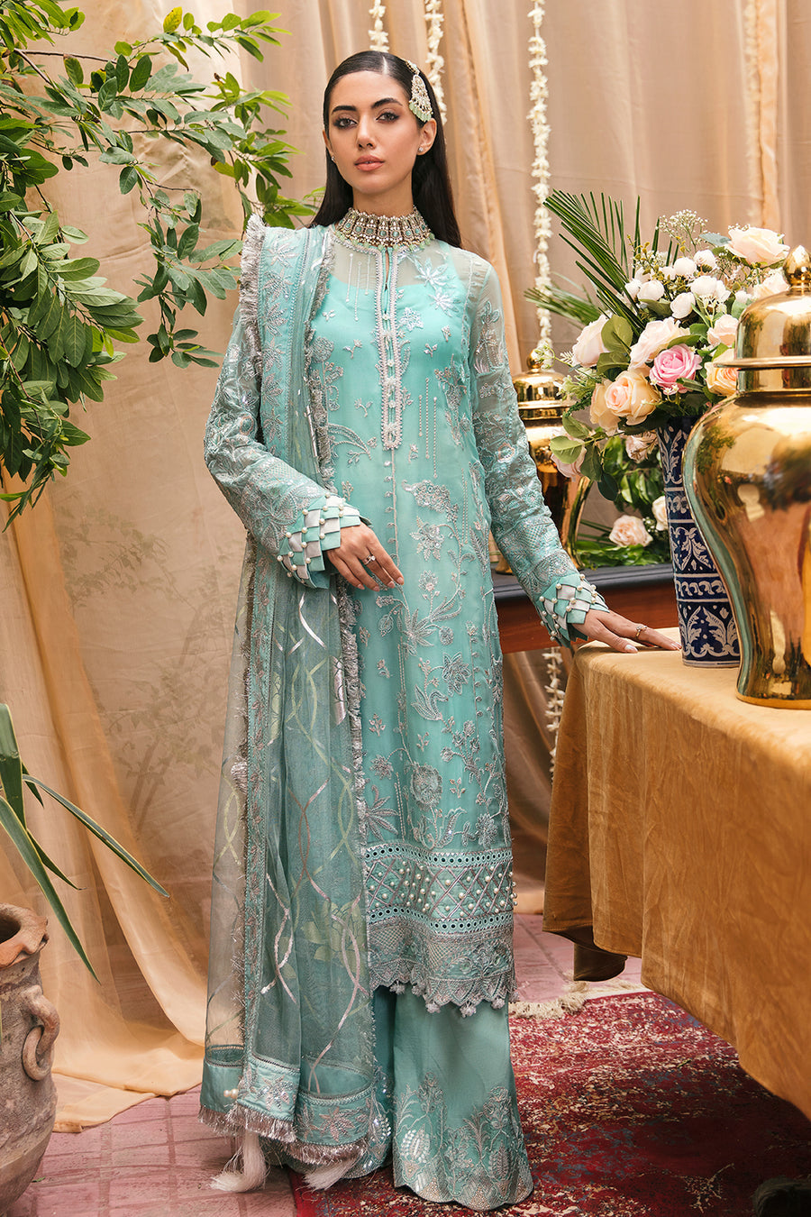 Afrozeh Ayzel Shema Noroz Luxury Chiffon 2022 Online Shopping