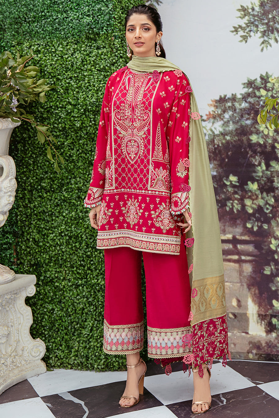 Afrozeh Xenia Garden Of Eve Lawn 2022 Online Shopping