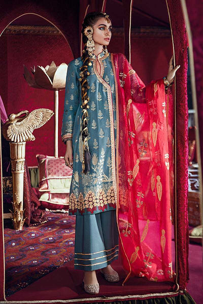 Cross Stitch Baad-e Chaman-B Razia Sultana Jaquard Collection 2020 ...