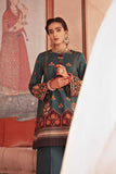 Cross Stitch Teal Radiance Nur Jahan Collection 2020