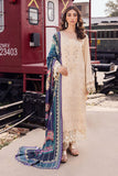 Nureh NS-93 Maya Embroidered Linen Collection Online Shopping