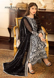 Asim Jofa Black, Chiffon Jhilmil Collection Online Shopping