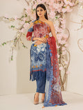 Edenrobe EWU21V2-20453 Blue Nayab Eid Collection 2022 Online Shopping