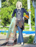 Junaid Jamshed JLAWN S JDS-21-1051 FUSHSIA Spring Summer 2021