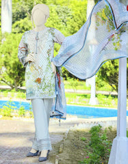 Junaid Jamshed JLAWN S JDS-21-1053 ORCHIDS Spring Summer 2021