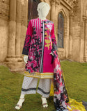 Junaid Jamshed JLAWN S-21-126 PINKFLOW Spring Summer 2021