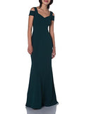 Women's Cold Shoulder Fitted Gown